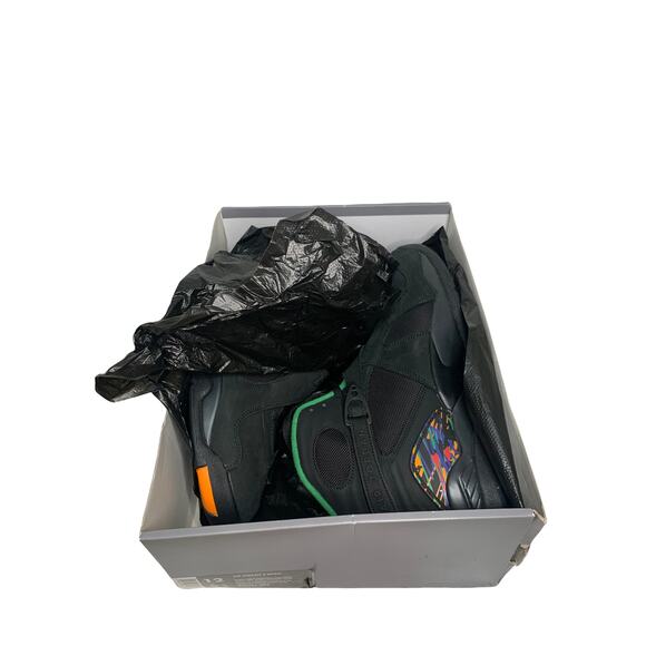 Jordan 8 Retro Tinker Air Raid mens size 12 black green - Picture 8 of 9